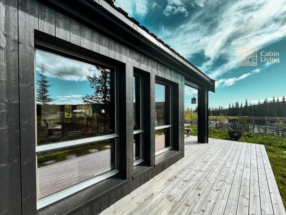 Modern Unique Cabin Fantastic Location Skeikampen Svingvoll Exterior photo